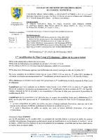 DEL 25-10.01 – PLU – Bilan de la concertation pour la 1ere modification