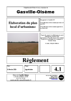 Règlement 1ère Modification : approuvé le 25 Fev 2026